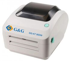 Термопринтер G&G GG-AT-90DW DT, 4" (108 mm), 203 dpi, 127 мм/сек, USB, Ethernet, серый, TSPL, EPL, ZPL, DPL