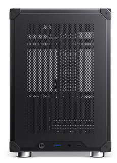 Корпус mATX JONSBO C6 черный, без БП, USB Type-C, USB 3.0, audio