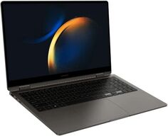 Ноутбук Samsung Galaxy book 3 360 NP754 i7 1360P/16GB/512GB SSD/Iris Xe Graphics/15.6" FHD OLED AMOLED touch/WiFi/BT/Cam/Win11Pro/dark grey