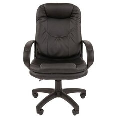 Кресло офисное Chairman СТ-68 7069915 экокожа, цвет черный