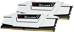 Модуль памяти DDR4 32GB (2*16GB) G.Skill F4-3600C18D-32GVW Ripjaws V PC4-28800 3600MHz CL18 1.35V white