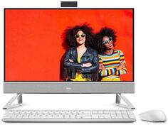 Моноблок 23.8 Dell Inspiron 5410 i7-1255U/16GB/1TB/256GB SSD/MX550 2GB/1920x1080/Touch/WiFi/BT/cam/kbd/mause/Win11Pro/silver