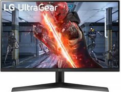 Монитор 27" LG 27GN60R-B черный, IPS, 16:9, 1920x1080, 144Hz, 1ms, 350 cd/m2, 1000:1, HDMI, DP, vesa