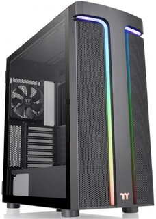 Корпус eATX Thermaltake H590 TG ARGB CA-1X4-00M1WN-00 черный, без БП, панель из закаленного стекла, 2*USB 3.0, audio