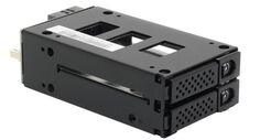 Корзина Procase P2-102-M2-BK 2*M.2 NVMe Gen3 SSD(length 2242/2260/2280 ),PCIe x4 NVMe and PCIe-AHCI M.2 SSD (черный) hotswap mobie rack module (1x exp