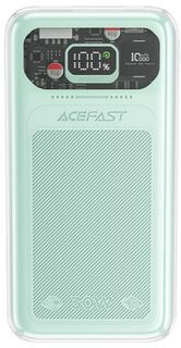 Аккумулятор внешний ACEFAST M1-10000 AF-M1-MM с функцией быстрой зарядки 30W fast charging power bank. Цвет: зеленый