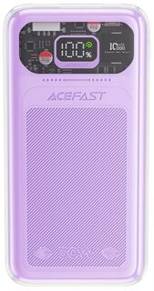 Аккумулятор внешний ACEFAST M1-10000 AF-M1-PA с функцией быстрой зарядки 30W fast charging power bank. Цвет: синевато-фиолетовый