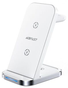 Зарядное устройство беспроводное ACEFAST E15 3-в-1, белый