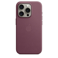 Чехол-накладка Apple MagSafe для iPhone 15 Pro, микротвил, шелковица