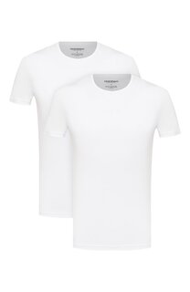 Комплект из двух хлопковых футболок Emporio Armani