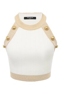 Топ из вискозы Balmain