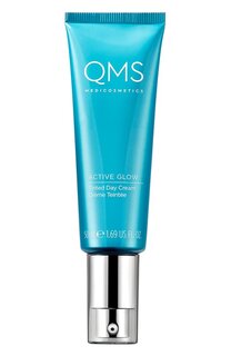 Дневной крем с тональным эффектом Active glow tinted (50ml) QMS MEDICOSMETICS