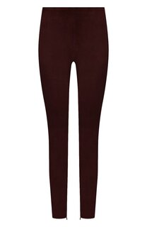 Замшевые брюки-скинни Ralph Lauren