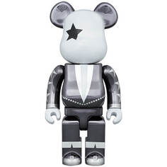 Фигура Bearbrick Medicom Toy Kiss The Star Child Chrome 1000%
