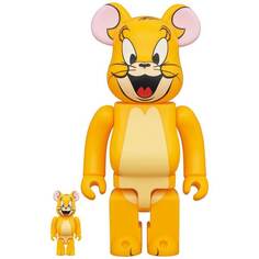 Фигура Bearbrick Medicom Toy Tom and Jerry Jerry Classic 400% and 100%