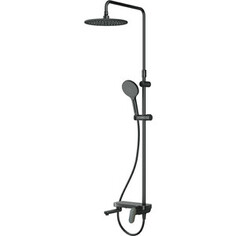 Душевая система Am.Pm Like с изливом, черный матовый (F0780722) Am.Pm.