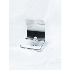 Держатель туалетной бумаги Metaform Silver с крышкой, хром (110986100)