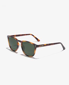 Квадратные солнцезащитные очки унисекс черепахового цвета D.Franklin с линзами G15 D.Franklin, коричневый