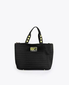 Черная сумка-шоппер на плечо Lola Casademunt, черный