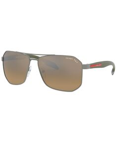 Мужские поляризованные солнцезащитные очки, ps 51vs 62 PRADA LINEA ROSSA, мульти