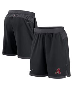 Мужские черные спортивные шорты Arizona Diamondbacks Authentic Collection Flex Vent Nike