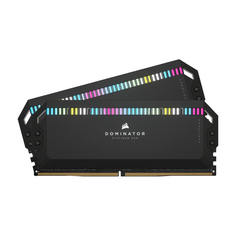 Оперативная память CORSAIR Dominator Platinum RGB, 32 Гб DDR5 (2x16 Гб), 7600 МГц, CMT32GX5M2X7600C36, черный