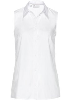 Классическая блузка с разрезами по бокам Bpc Selection, белый