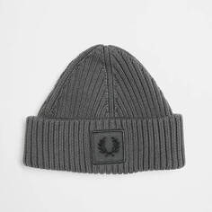 Шапка Fred Perry Unisex Logo, темно-серый