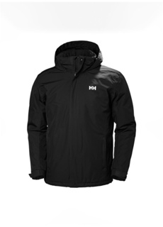 Черный мужской плащ Helly Hansen