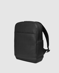 Черный рюкзак Moleskine Classic с застежкой-молнией и выгравированным логотипом Moleskine, черный
