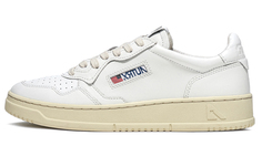 Autry Medalist Leather Low White (женские)
