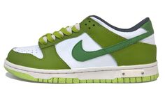 Женские кроссовки для скейтбординга Nike Dunk Low, зеленый