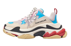 Balenciaga Triple S белый синий (женский)