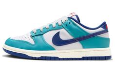 Женские кроссовки для скейтбординга Nike Dunk Low, синий и белый