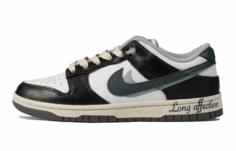 Женские кроссовки для скейтбординга Nike Dunk Low, черный