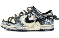 Женские кроссовки для скейтбординга Nike Dunk Low, черный