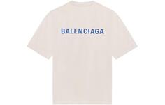 Balenciaga Мужская футболка, молочный