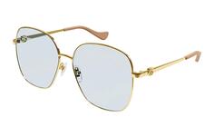 Gucci Женские солнцезащитные очки, золото