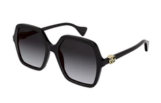 Gucci Женские солнцезащитные очки, черный