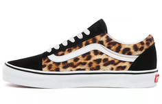 Классические кроссовки на шнуровке с леопардовым принтом Vans Old Skool