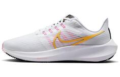 Кроссовки Nike Wmns Air Zoom Pegasus 39, белый/желтый (Размер 38 RU)