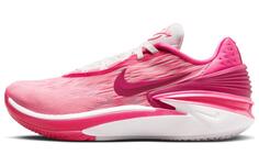Баскетбольные кроссовки унисекс Nike Air Zoom GT Cut 2, розовый и белый