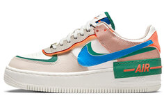 Nike Air Force 1 Low Shadow Sail Signal сине-зеленый (женские)