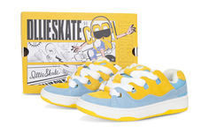 Обувь для скейтбординга Ollieskate унисекс, цвет blue and yellow color matching