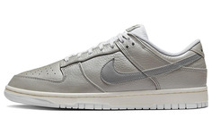 Nike Dunk Low серебристый металлик