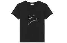 Saint Laurent Женская футболка, серый
