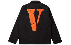 Куртка унисекс Vlone, черный/оранжевый