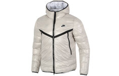 Мужская стеганая куртка Nike, цвет stone white