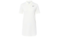 Женское платье с короткими рукавами Nike, цвет sail white