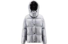 Moncler Женский пуховик, темно-серый